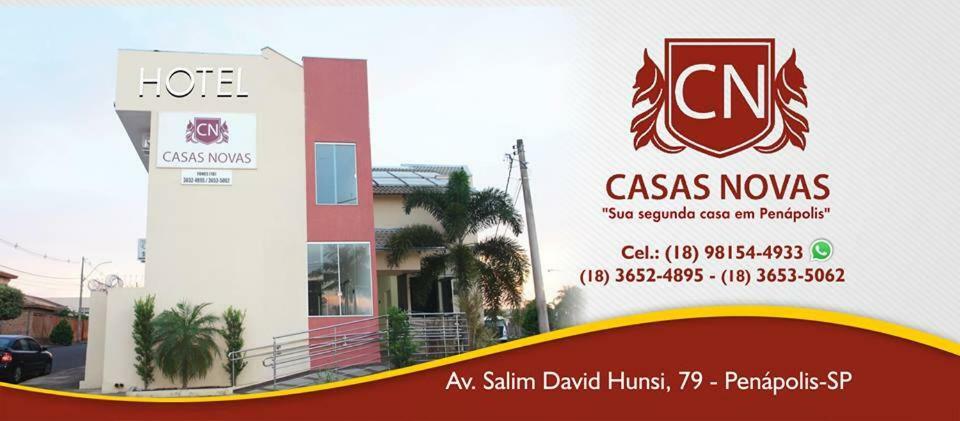 Casas Novas Hotel Penapolis ภายนอก รูปภาพ